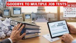 Goodbye to Multiple Job Tests: New Income Assessment Rules Begin Early February 2026