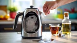 Forget what your grandmother told you the simple trick to remove limescale from an electric kettle uses neither vinegar nor soap and people are calling it a scam