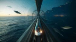 They are building the world’s longest high-speed underwater train : it will run beneath the ocean and link two continents in minutes