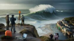 Scientists celebrate colossal 35 metre waves as a natural wonder while coastal communities accuse them of downplaying a terrifying threat