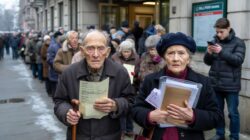 From February 8, pensions will rise only for retirees who submit a missing certificate, triggering anger among those without internet access