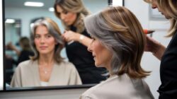 Goodbye hair dyes : the new trend that covers grey hair and helps you look younger emerging