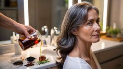 Goodbye to grey hair : the trick to add to your shampoo to revive and darken your mane