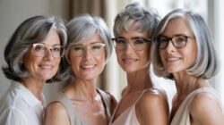 Hairstyles after 70: the 4 most flattering haircuts for women who wear glasses “and how they help the face look younger”