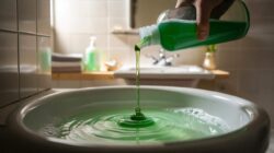 How a drop of washing?up liquid in the toilet can have a surprisingly big effect
