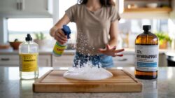 Mixing vinegar and hydrogen peroxide triggers a chemical reaction that cleans deeper than expected and experts explain why this surprising combination is actually recommended at home